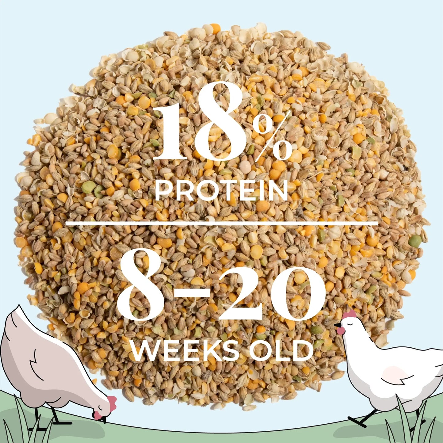 Mile Four Grower Organic Chicken Feed