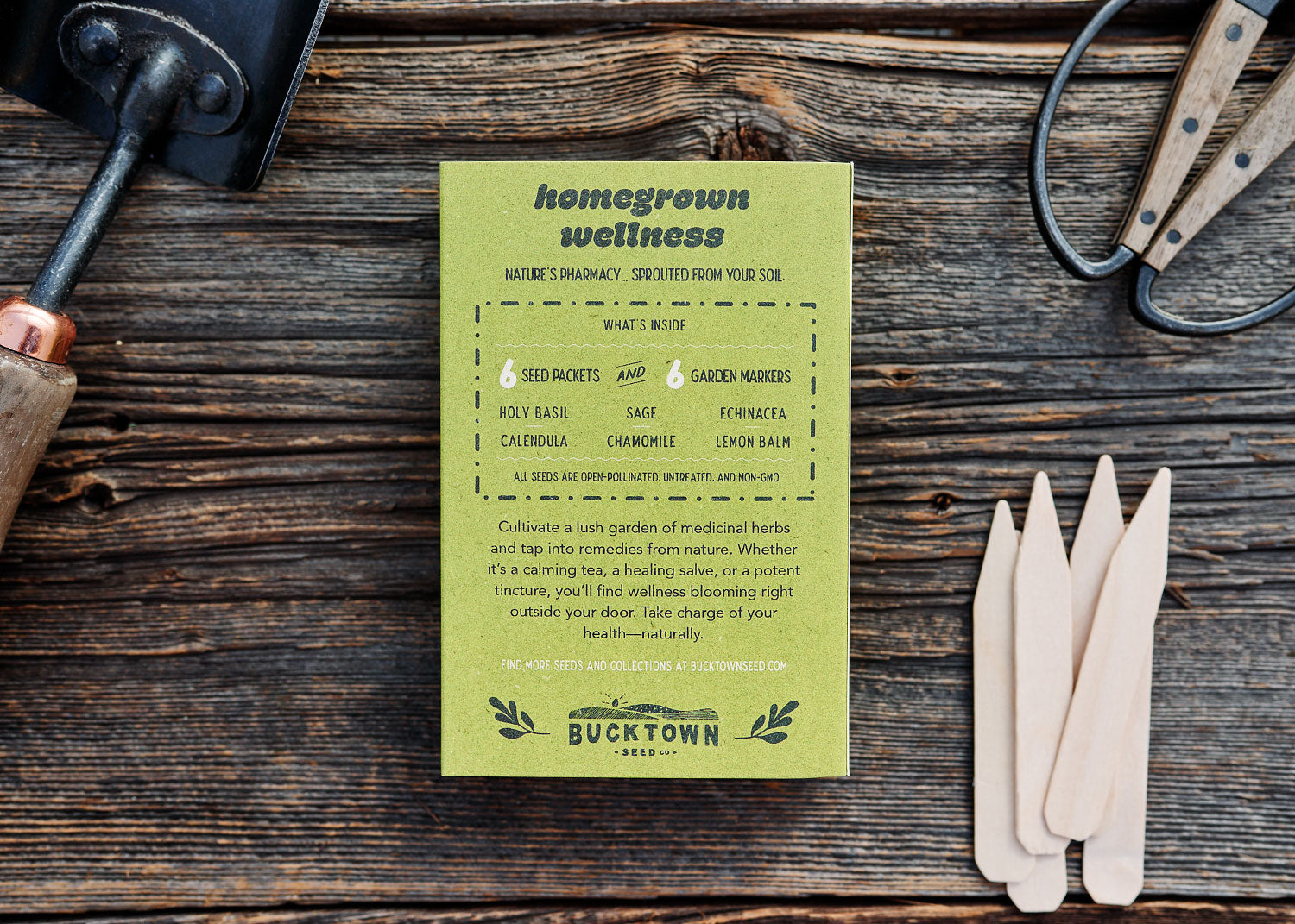 healing garden seeds Homegrown Wellness - Seed Collection