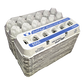 Henlay Jumbo Egg Cartons for 12 Farm Fresh Eggs – Durable & Reusable Egg Carton, 20 or 75 Pack