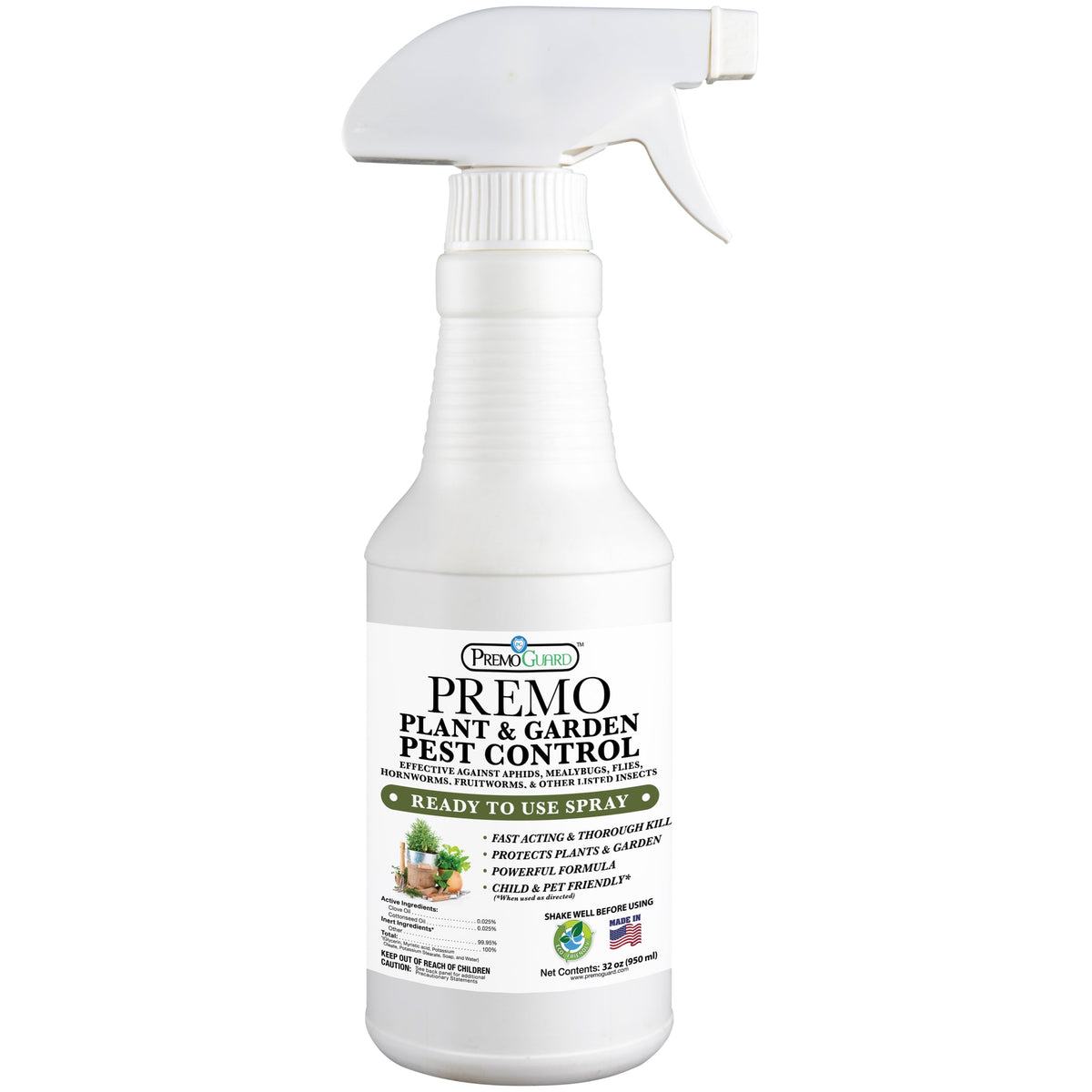 pre strike yard and garden spray Plant and Garden Pest Control Spray - 32 oz - By Premo Guard