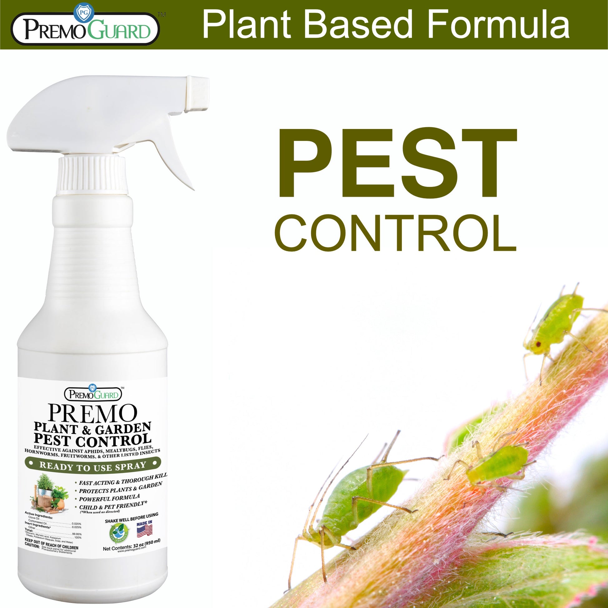 pre strike yard and garden spray Plant and Garden Pest Control Spray - 32 oz - By Premo Guard