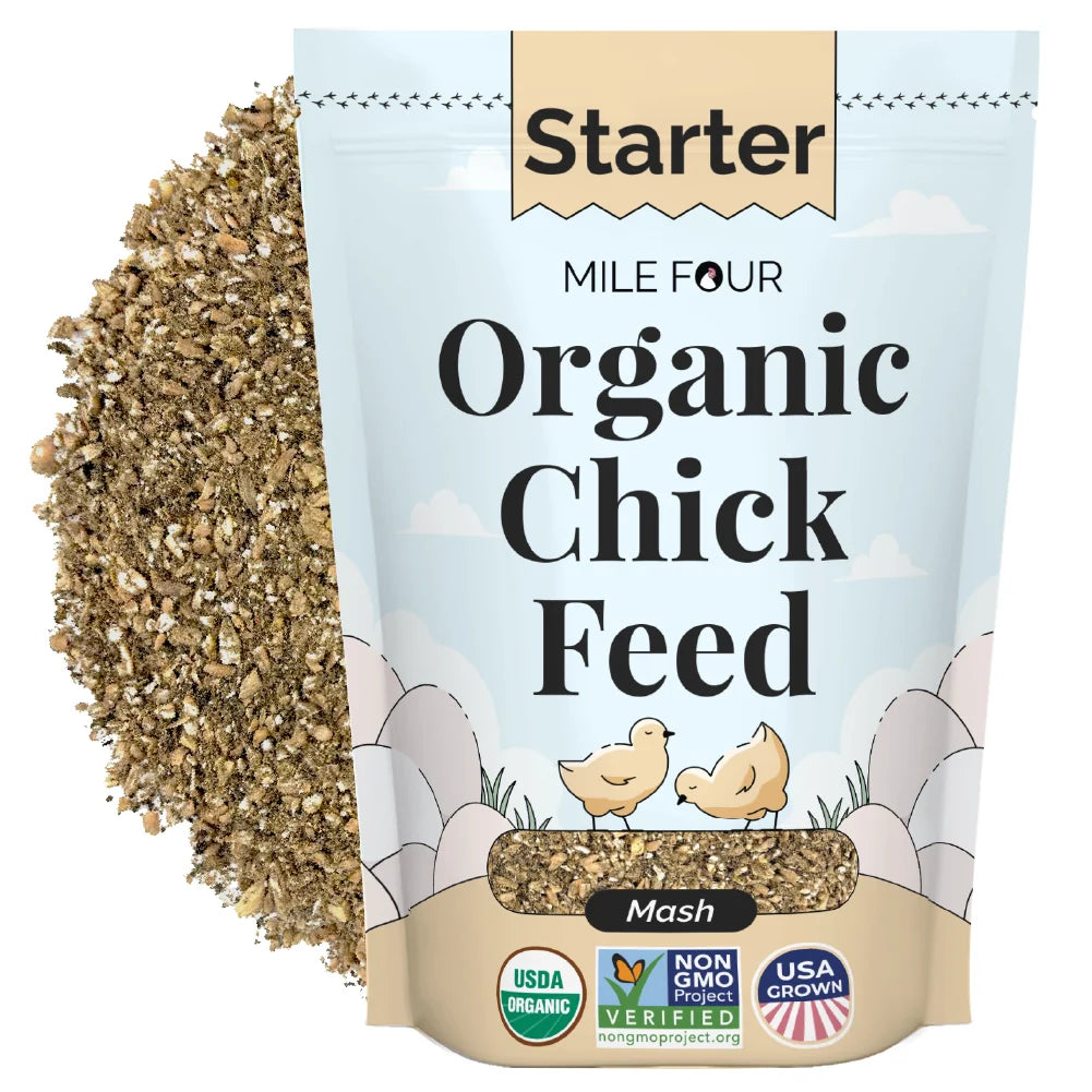 Mile Four Starter Organic Chicken Feed