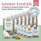 Mile Four Grower Feed Kit | 12 Weeks of Organic Feed & Grit for 10 Pullets