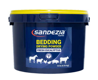 Sandezia Bedding Drying Powder - Odor Eliminator, Fresh Eucalyptus