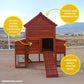 Orpington Lodge Chicken Coop + Optional Run (4-6 chickens)