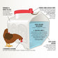 OverEZ Poultry Waterer usage graphic