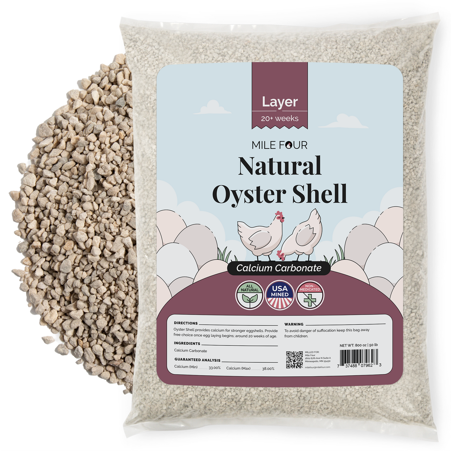 Mile Four Oyster Shell