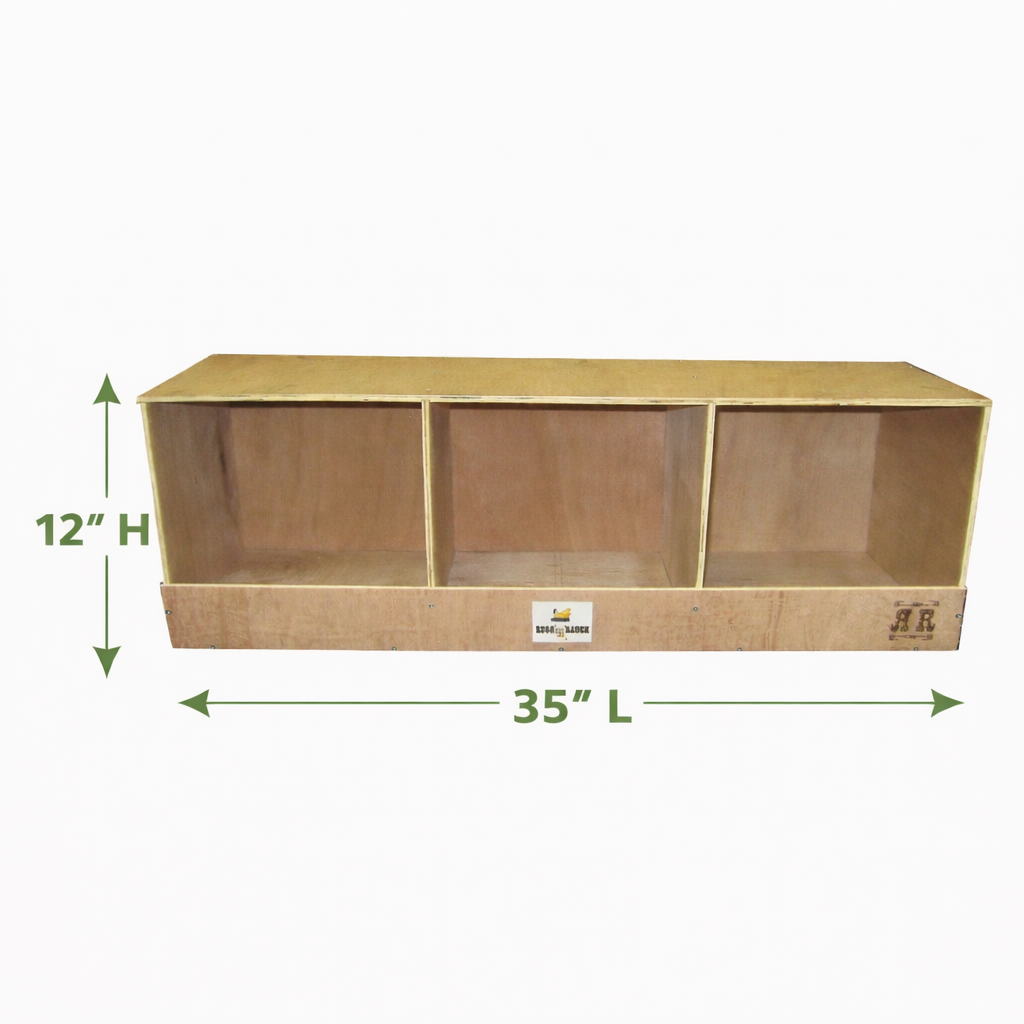 RUGG"egg" Triplex Nesting Box