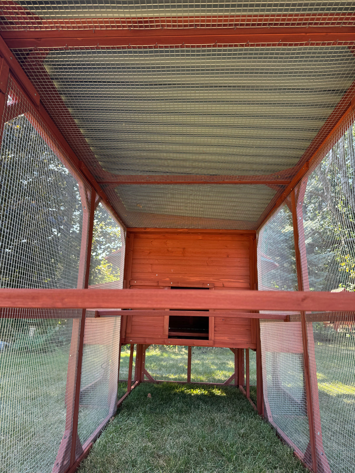 Metal Roof for Run Extension