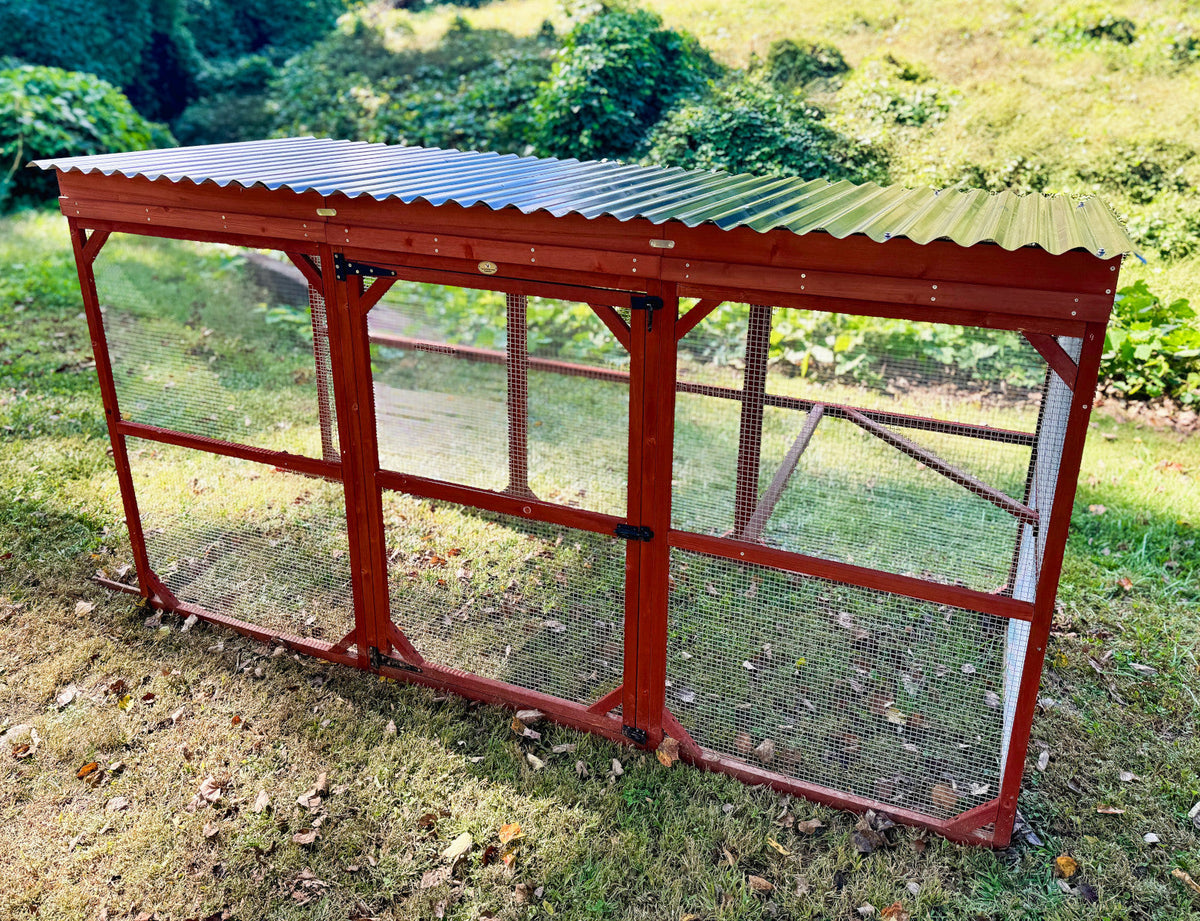 Metal Roof for Run Extension