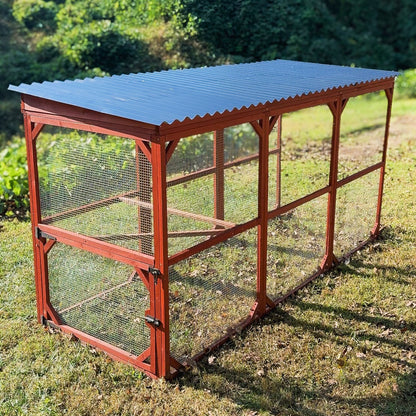 Metal Roof for Run Extension
