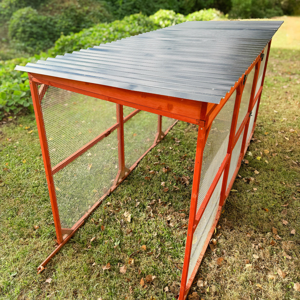 Metal Roof for Run Extension