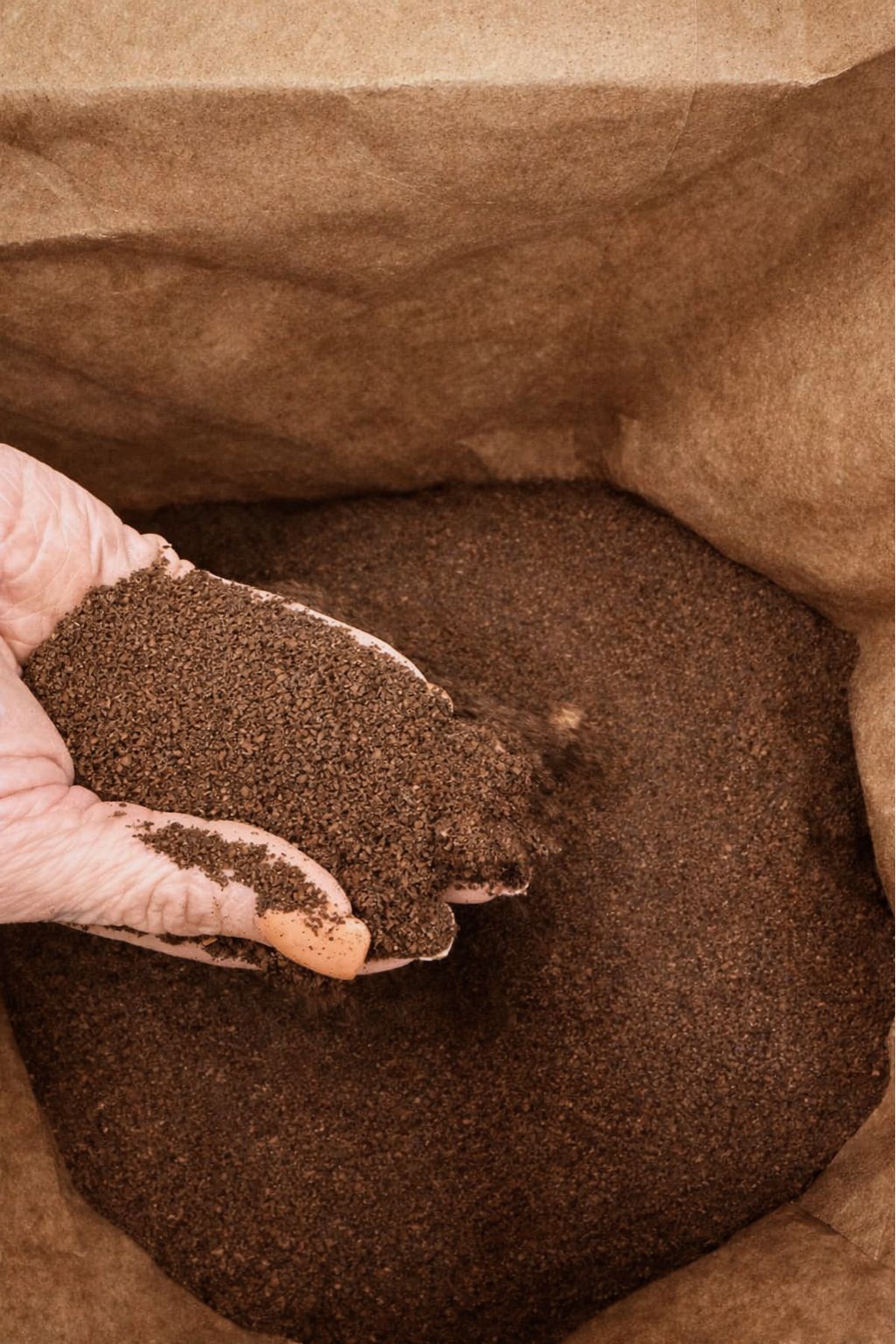 OverEZ Coffee Ground Bedding - 30 LB Bag