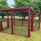 OverEZ Wooden 8 Ft. Chicken Run (8’W X 8’L X 6’3”H)