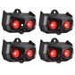 X-Pest Nocturnal Solar Animal Repeller, 4-pack