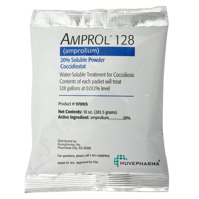 Amprol 128(amprolium) 20% Soluble Powder (10 oz)