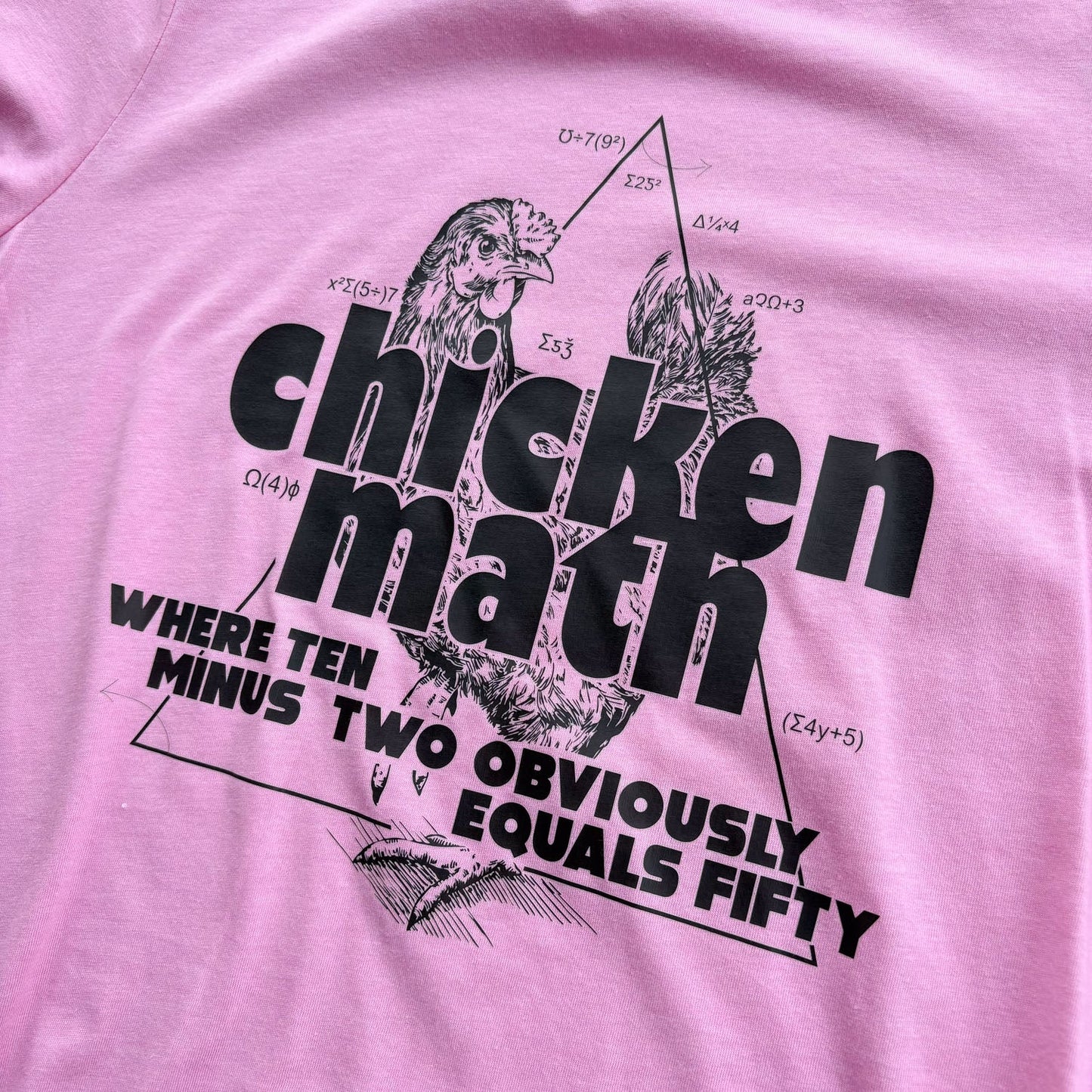 Chicken Math T-Shirt - My Pet Chicken
