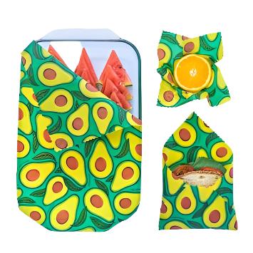 Beeswax Food Wrap - Avocado Print