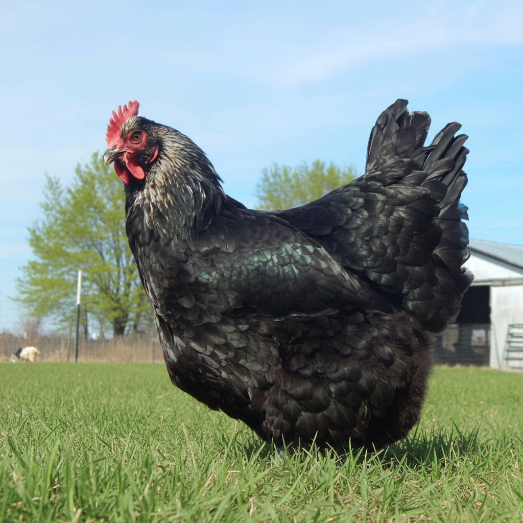 Baby Chicks: Blue/Black/Splash Birchen Marans