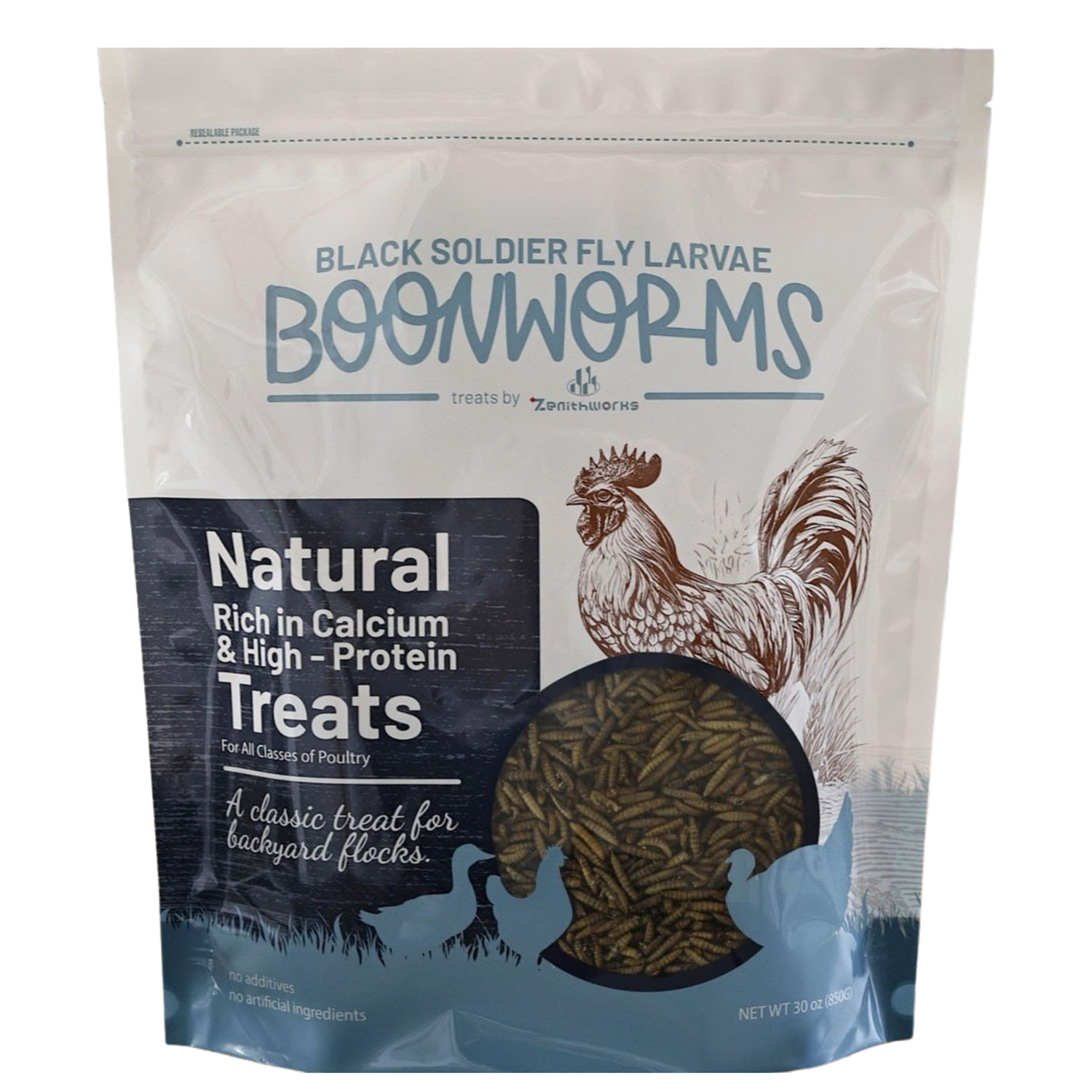 Boonworms Black Soldier Fly Larvae, 2 sizes