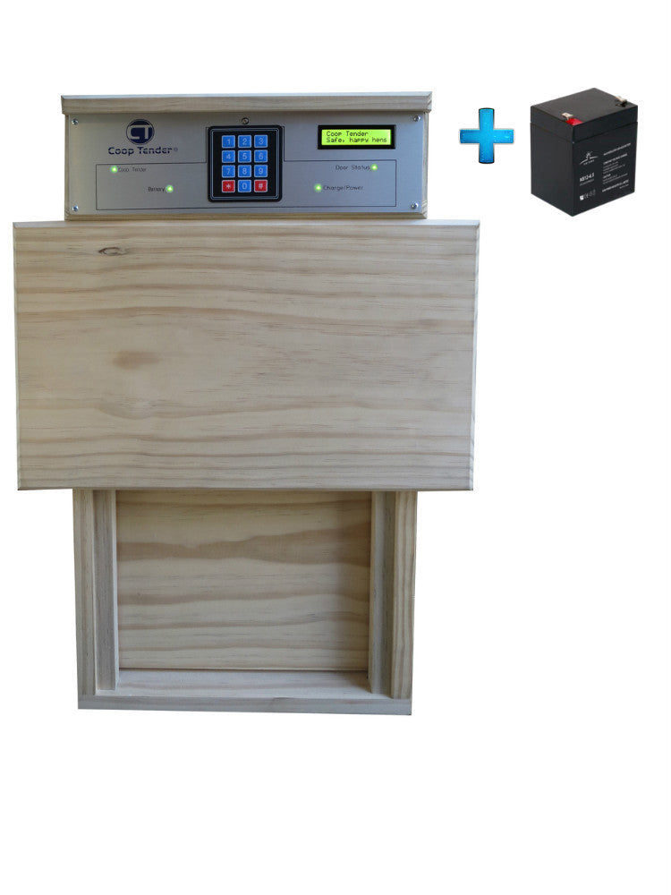 Standard Automatic Chicken Coop Door With Battery Backup