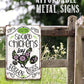 Spoiled Chickens - Metal Sign