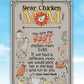 Dear Chicken Mom - Metal Sign