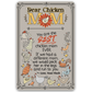 Dear Chicken Mom - Metal Sign