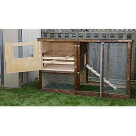 Family Chicken Coop Plans (up to 6 chickens)