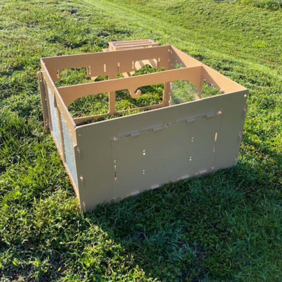 Snap Lock Formex Chicken Coop, Large Tan (Up to 8 Chickens) My Pet