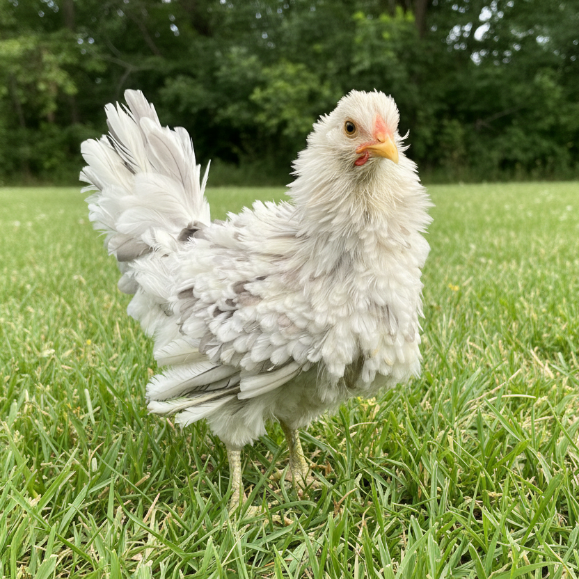 Pullet: 100% Frizzle Easter Egger Bantam, Shipping Week of