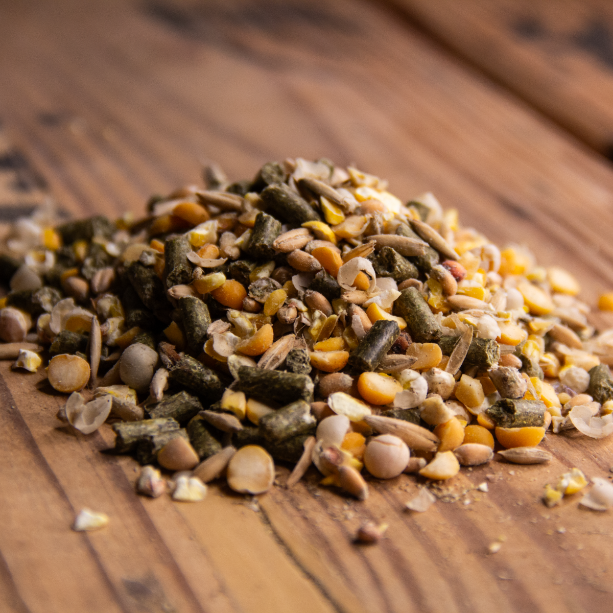 Power Pellet grower chicken feed. 