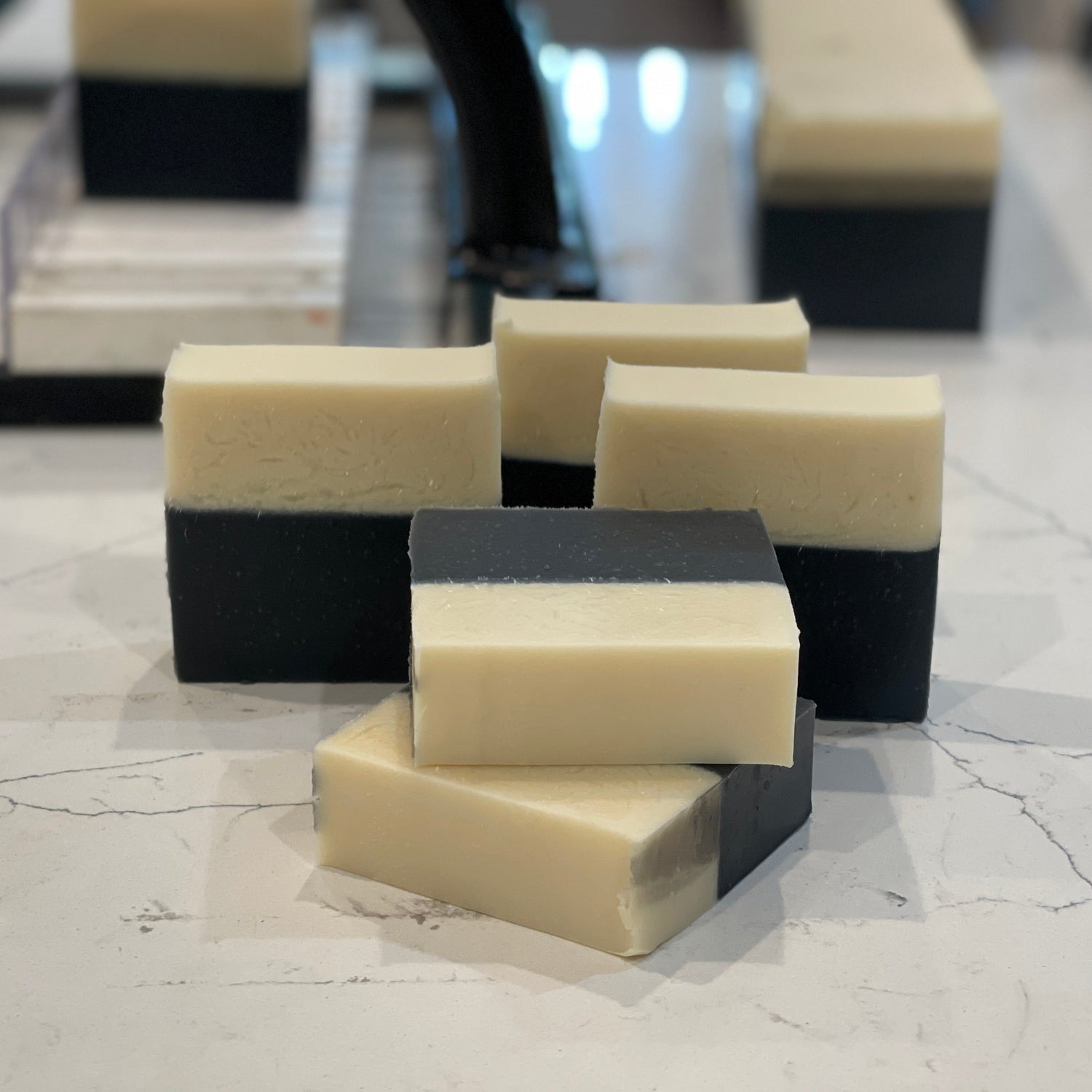 Barbershop Luxury Handmade Soap with activated charcoal