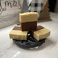 Coffee and Cream Luxury Handmade Soap with Real Coffee and Coconut Milk