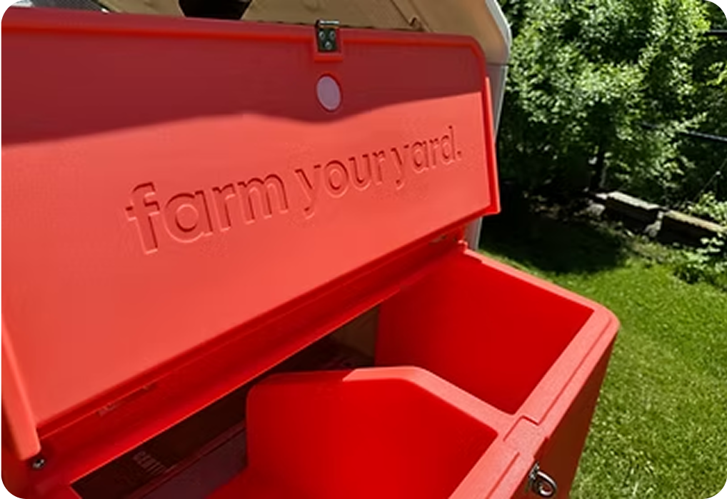 The Smart Coop + Base (4-6 chickens)