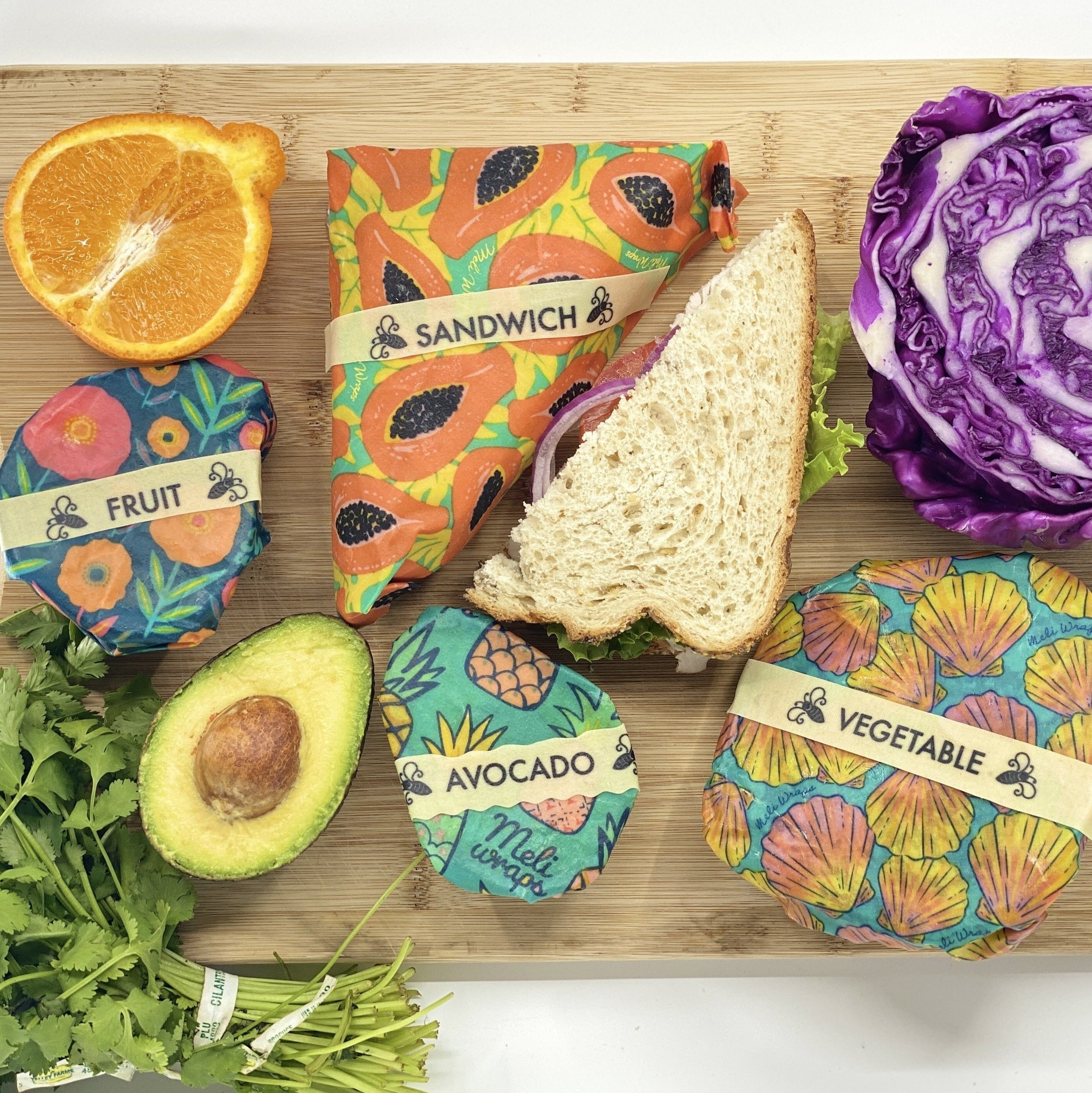 Buzz Words- Beeswax Wrap Food Labels - My Pet Chicken