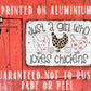 Just A Girl Who Loves Chickens - Metal Sign