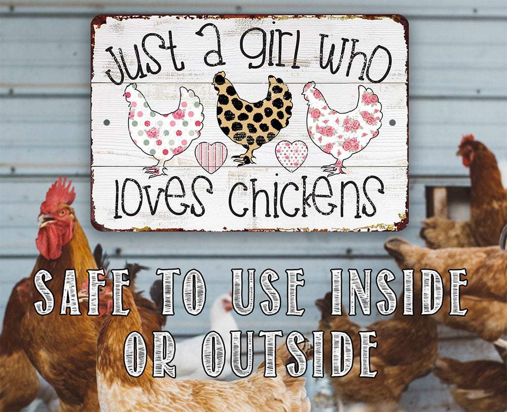 My Pet Chicken Metal Sign - Thumbnail 2