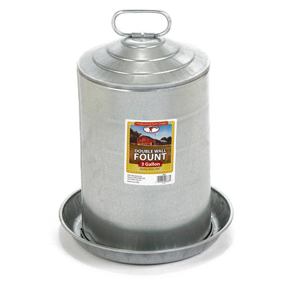Little Giant Double-Wall Fountain Poultry & Chicken Waterer