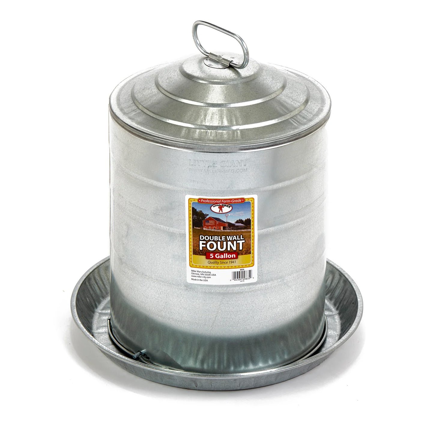 Little Giant Double-Wall Fountain Poultry & Chicken Waterer