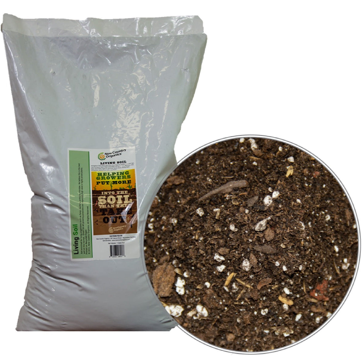 New Country Organics Living Soil, 1 cu.ft.