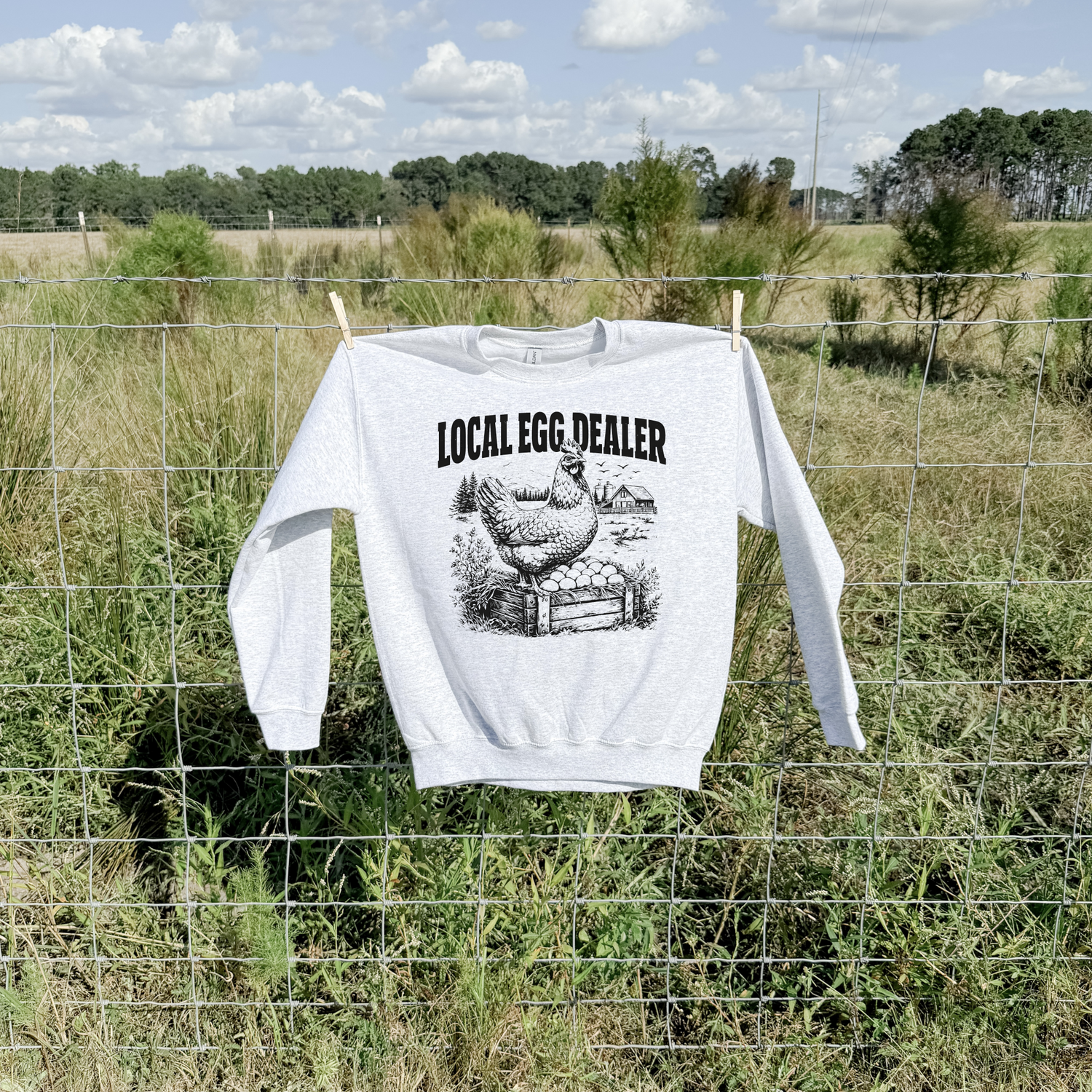 Local Egg Dealer Crewneck Sweatshirt