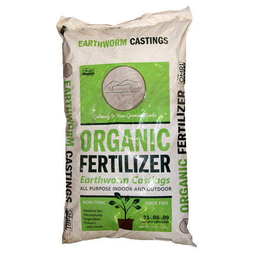 Mountain Gate Organic Earthworm Castings, 25lb