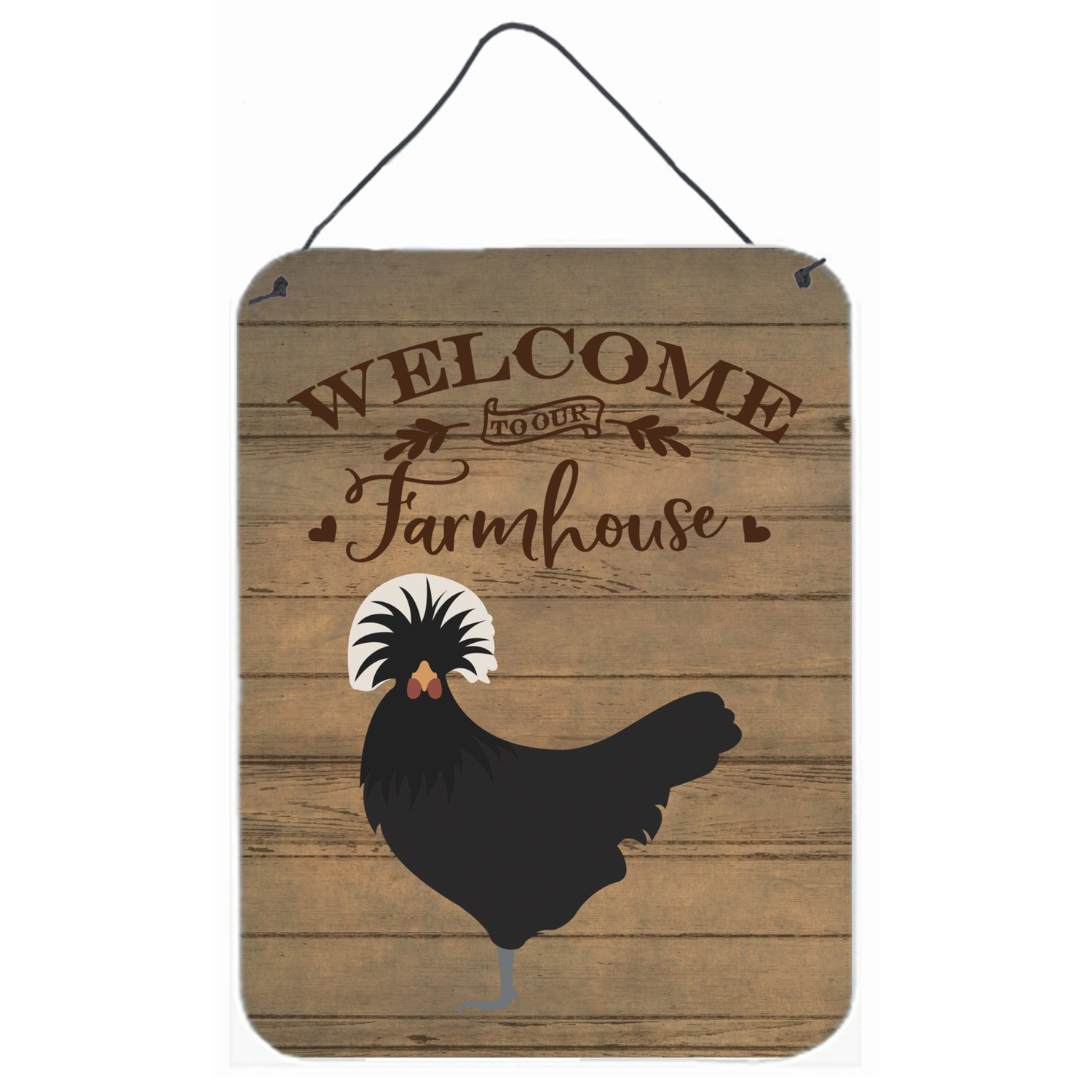 Polish Chicken Welcome Wall or Door Hanging Prints