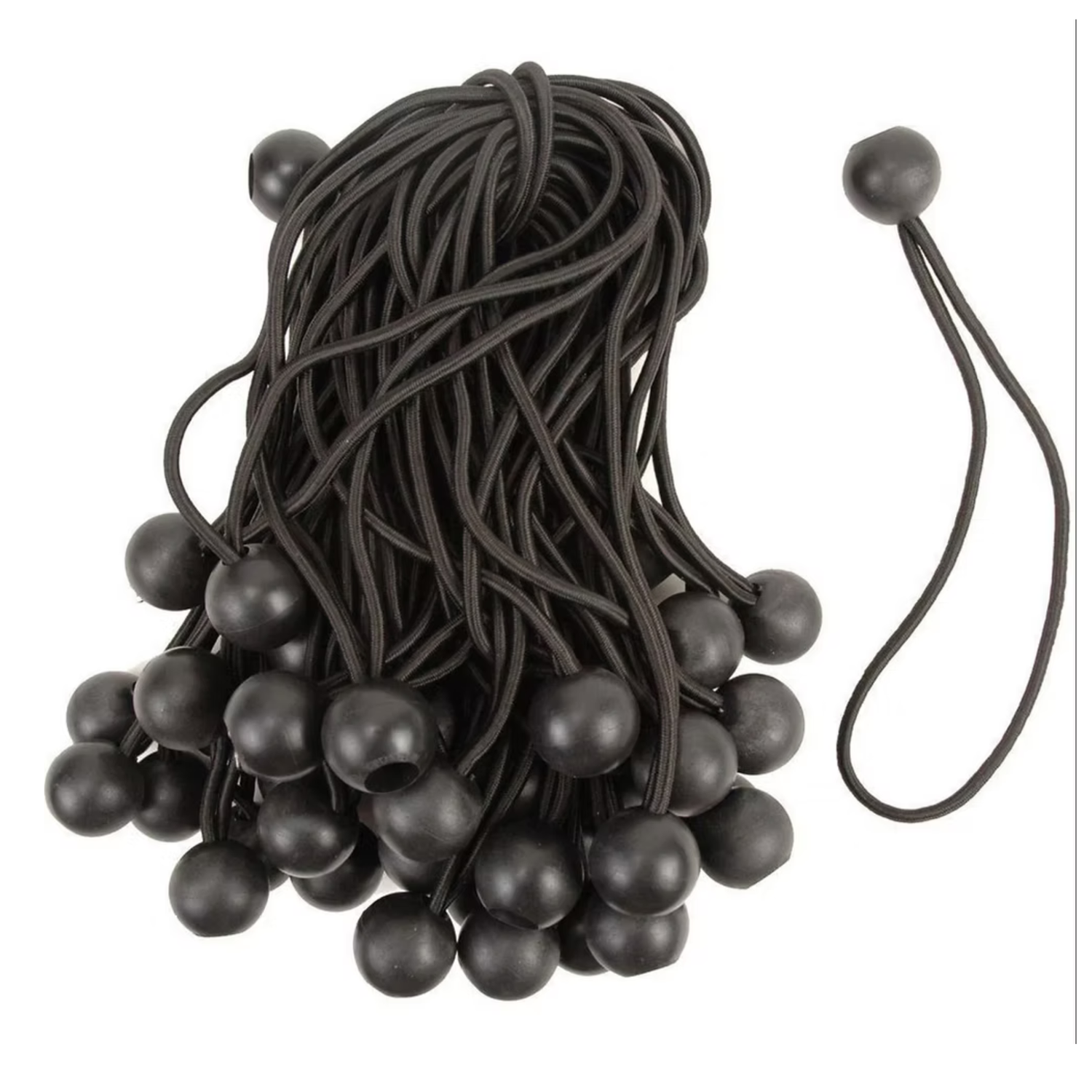 Porta-Coop 6" Ball Bungees, pack of 25