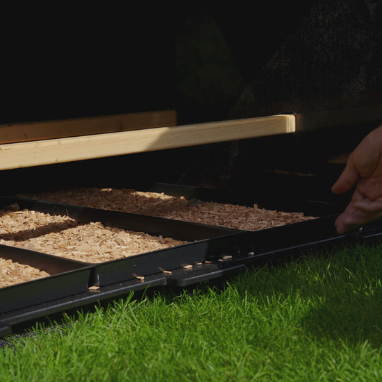 The Ground Coop by Nestera offers easy maintenance.