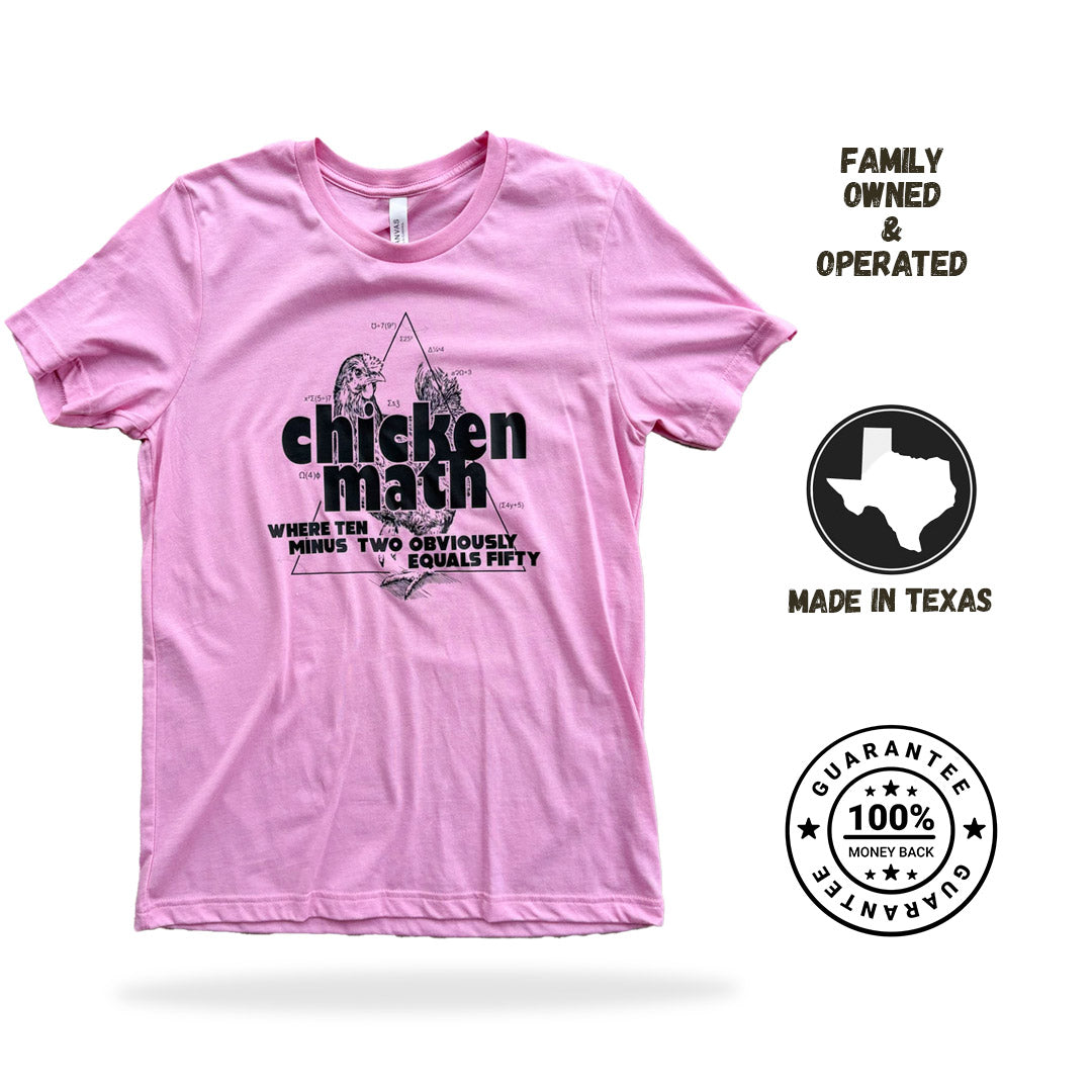 Chicken Math T-Shirt - My Pet Chicken