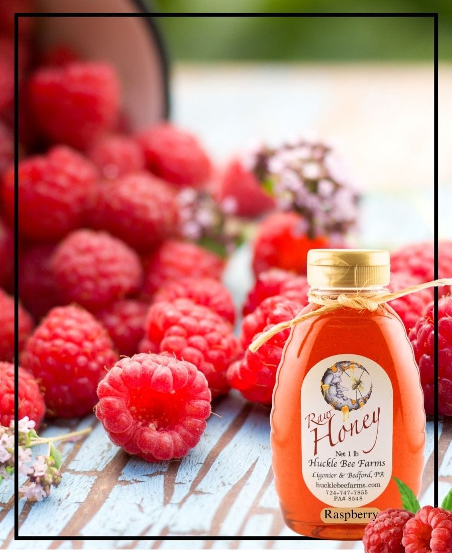 Raspberry Infused Honey - My Pet Chicken