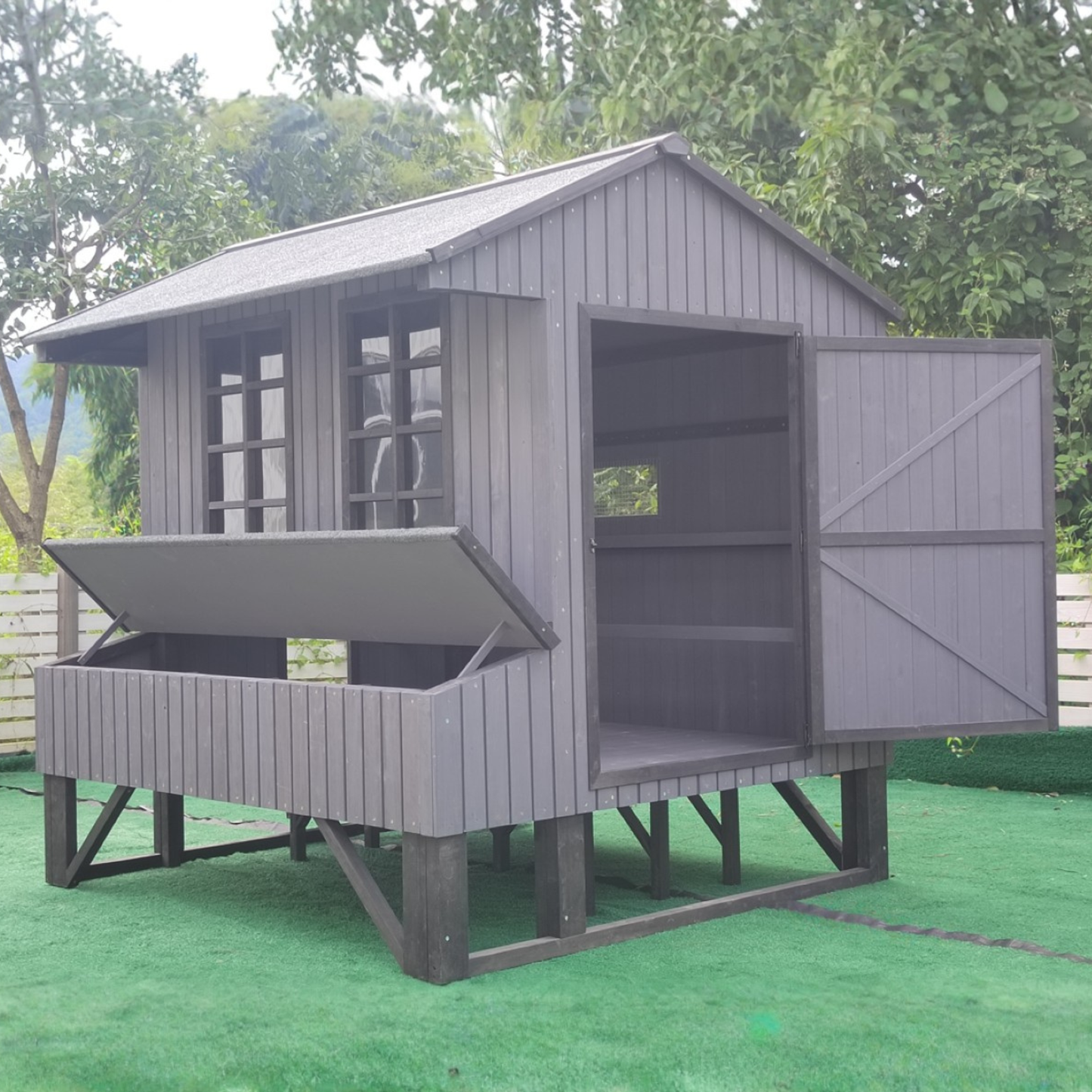 Rugged Ranch Amish Style Chicken Coop (6-8 chickens)