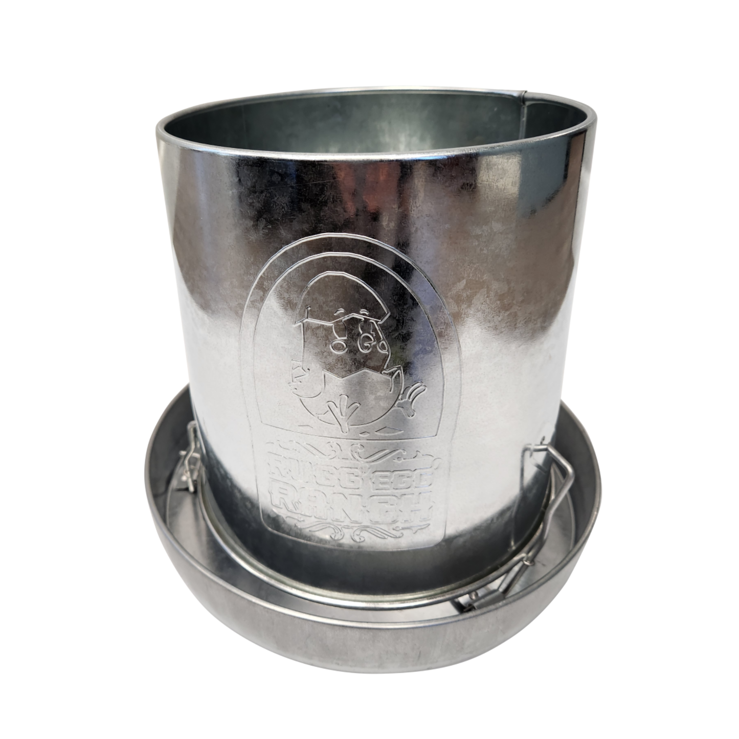 Rugged Ranch Galvanized Poultry Feeder, 15 lb.